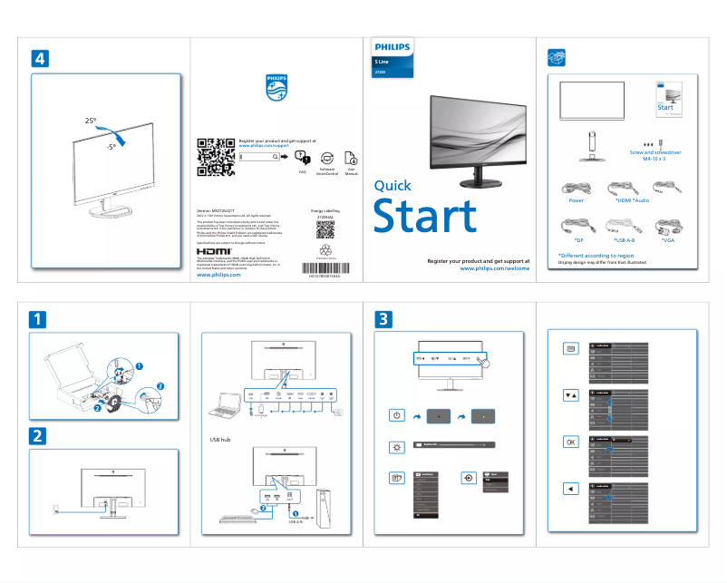 First page image of the manual for 272S9JAL