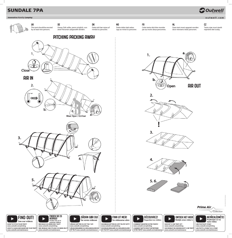 Image de la première page du manuel de l'appareil Sundale 7PA