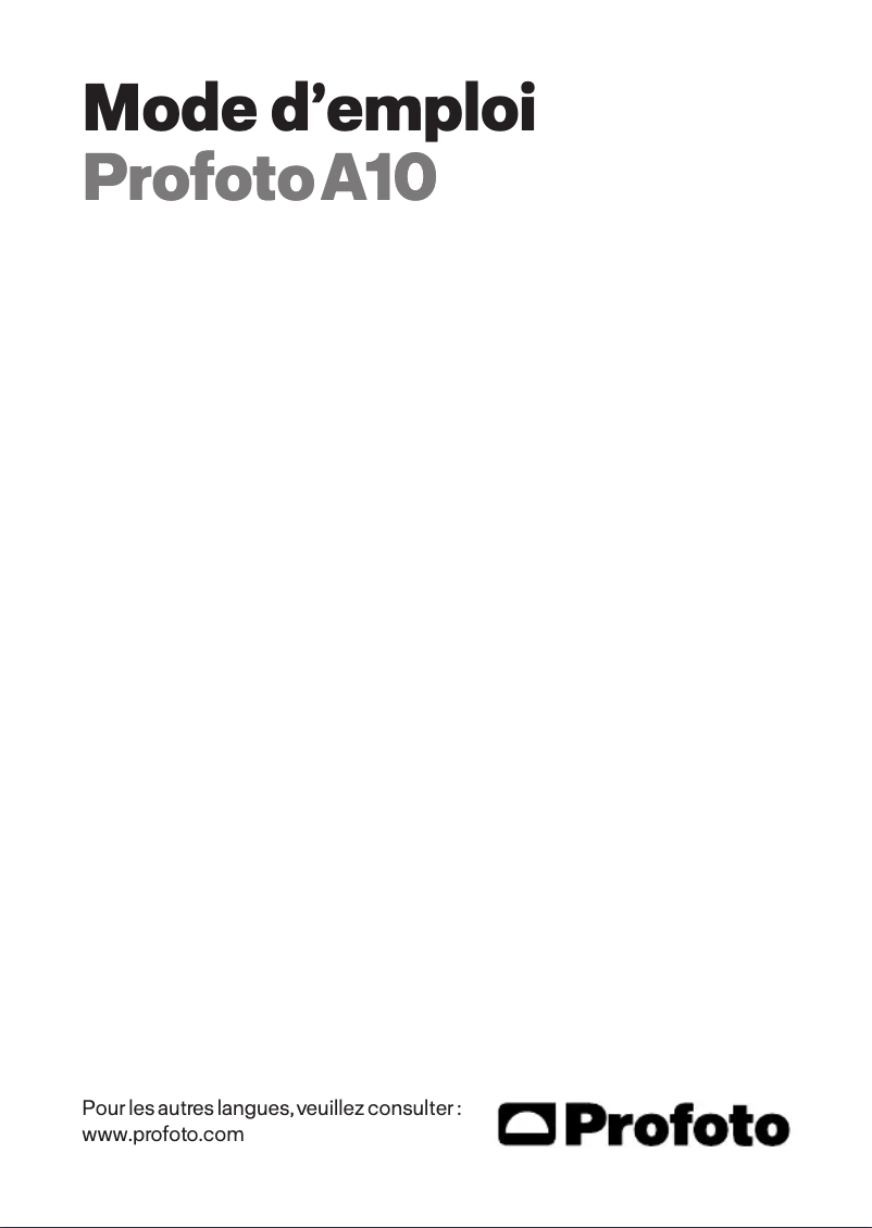 Imagen de la primera página del manual del dispositivo A10