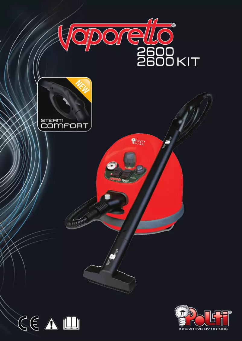 Page n°1 - Manuel utilisateur Polti Vaporetto 2600