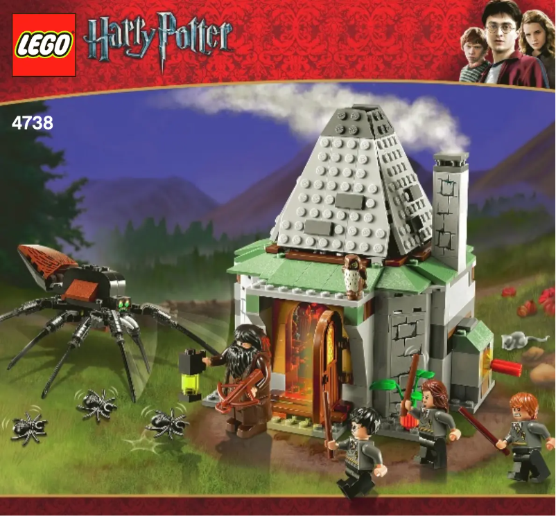 Page n°1 - Manuel utilisateur Lego Harry Potter 4738
