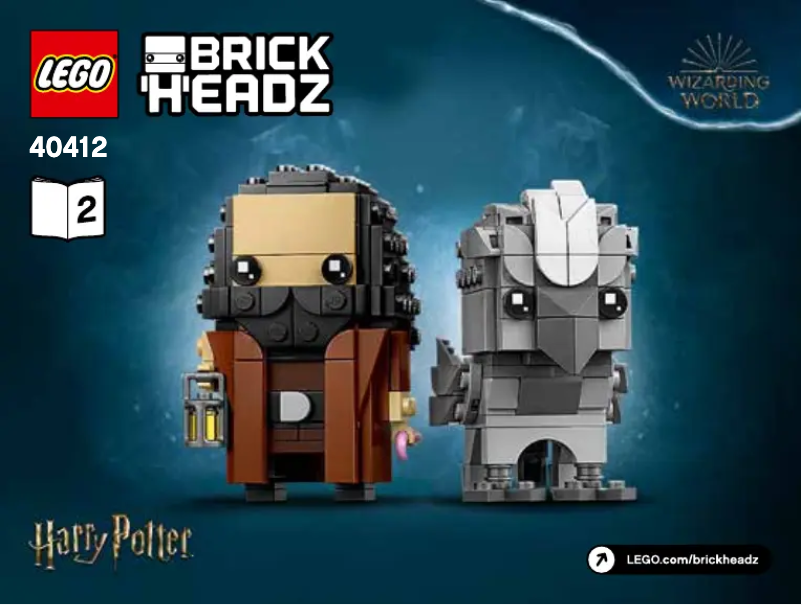 Page n°1 - Manuel utilisateur Lego Brickheadz 40412