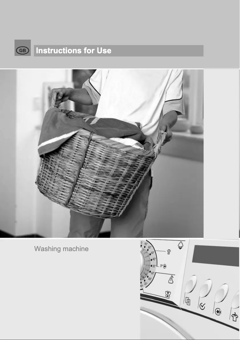 Page n°1 - Manuel utilisateur Gorenje WS53103