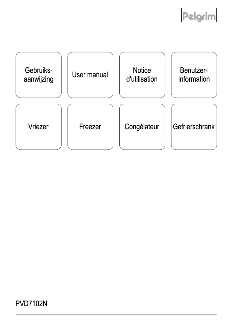 Page n°1 - Manuel utilisateur Pelgrim PVD 7102