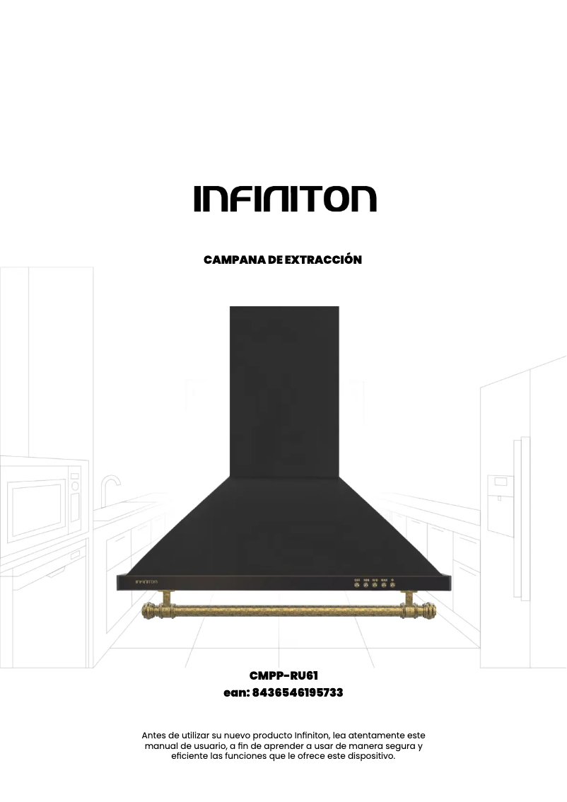 Page n°1 - Manuel utilisateur Infiniton CMPP-RU61