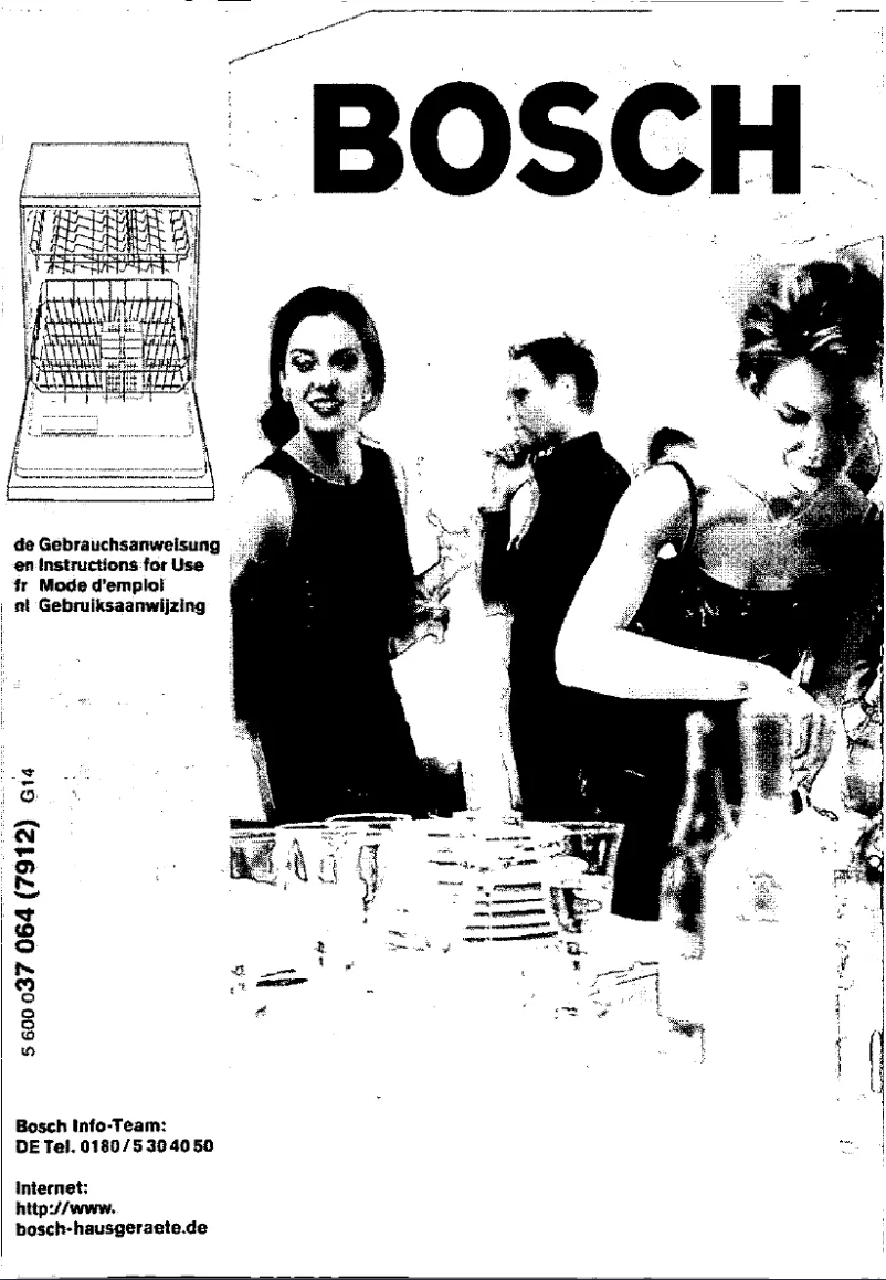 Page n°1 - Manuel utilisateur Bosch SGS4662EU