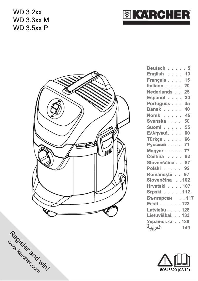 Image de la première page du manuel de l'appareil WD 3.500 P