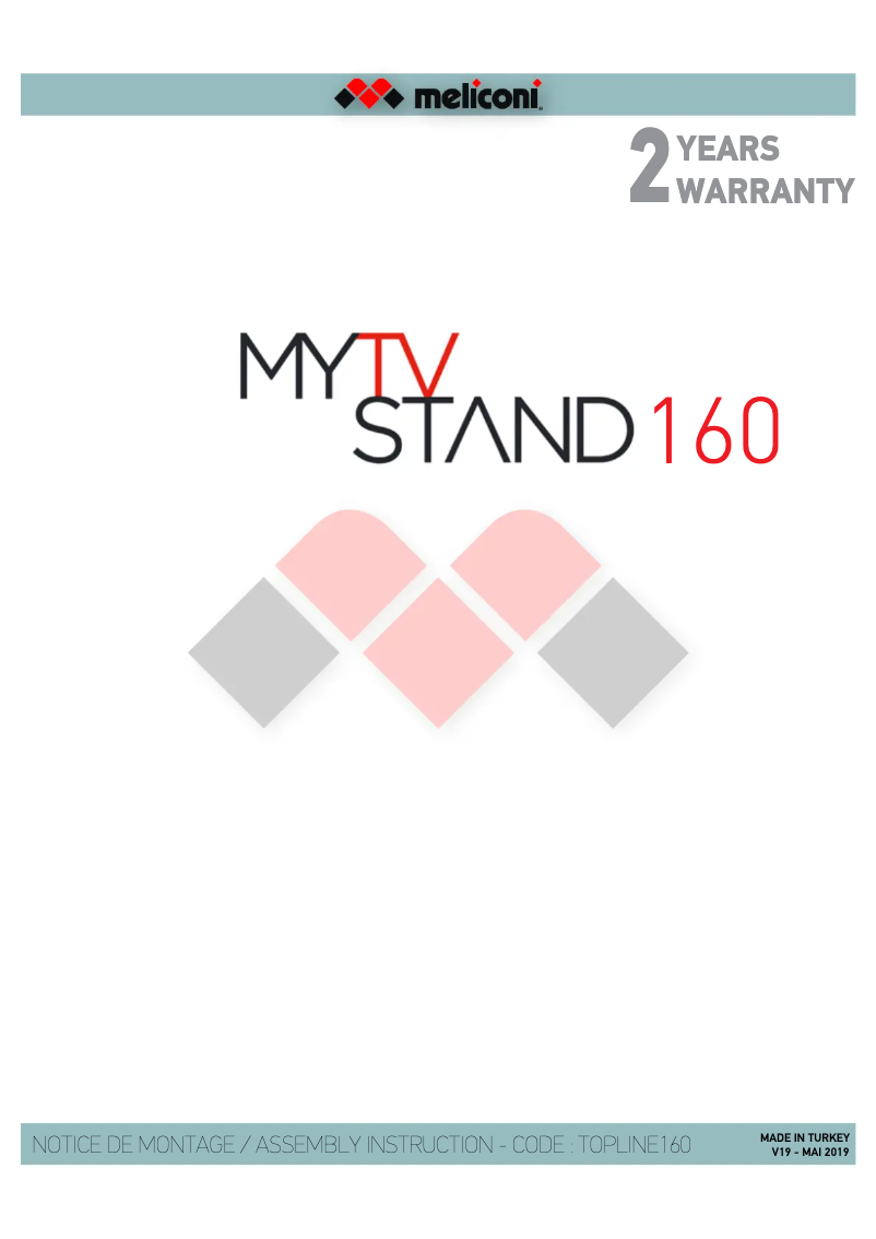 Page 1 of the manual User Manual Meliconi Anapa 160