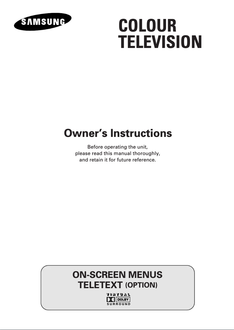 Page n°1 - Manuel utilisateur Samsung WS-28M064N