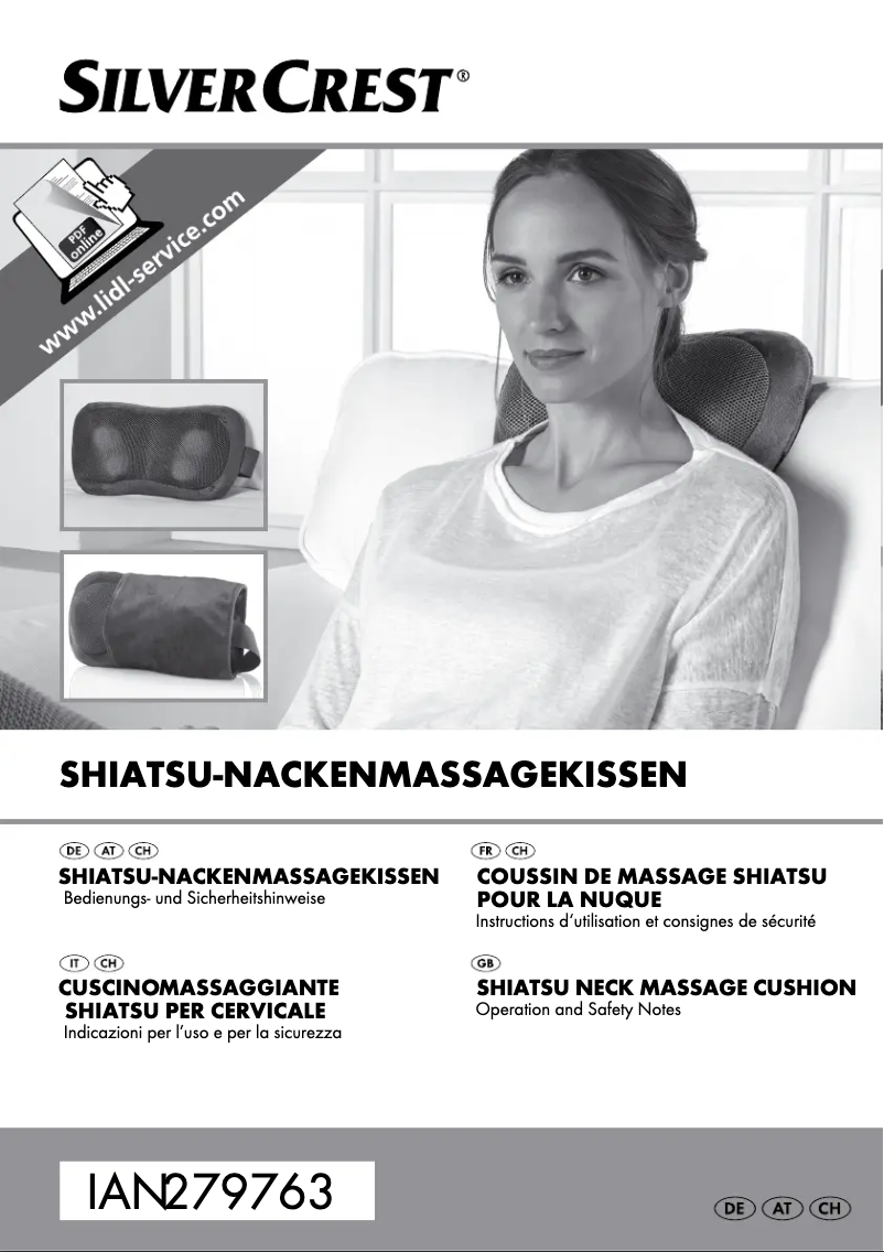 Page n°1 - Manuel utilisateur SilverCrest IAN 279763