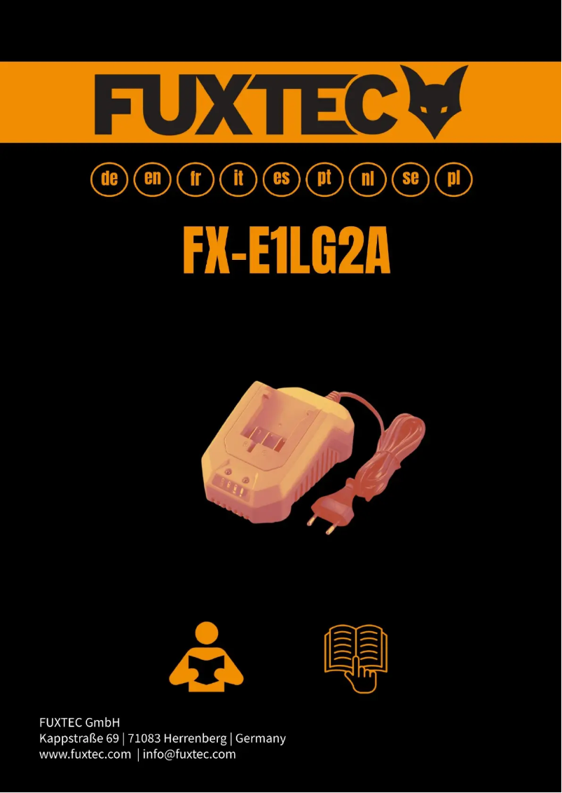 Page n°1 - Manuel utilisateur Fuxtec FX-E1LG2A