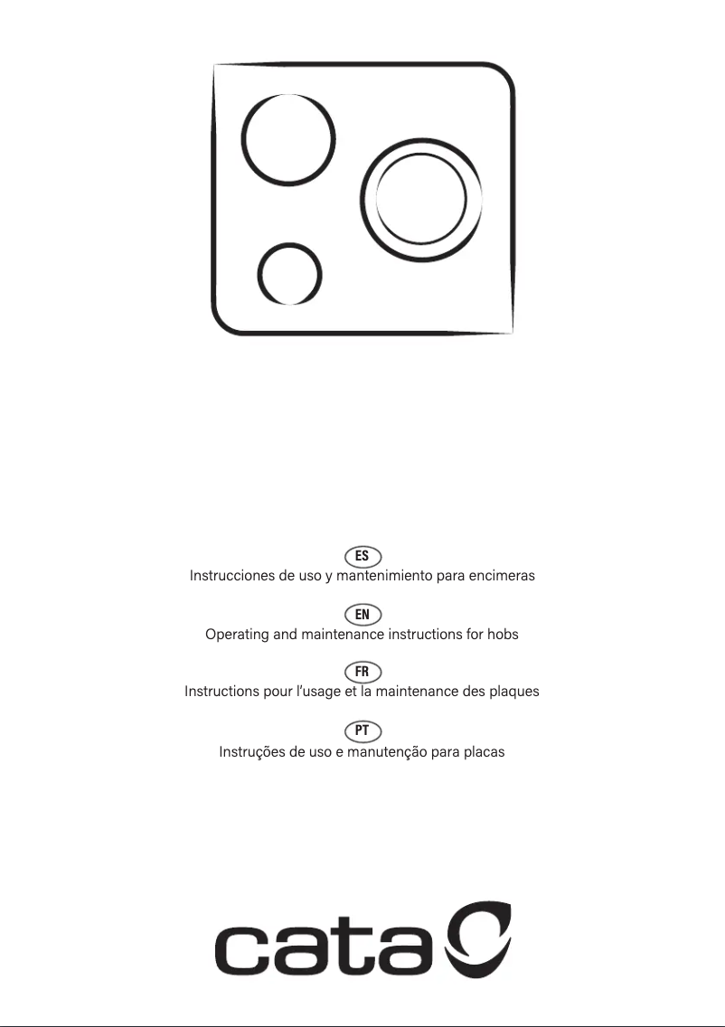 Page 1 de la notice Manuel utilisateur CATA INSB 6003 WH
