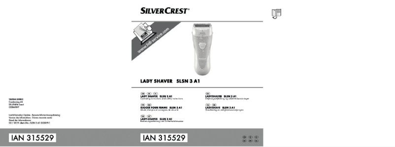 Imagen de la primera página del manual del dispositivo SLS 3 A1