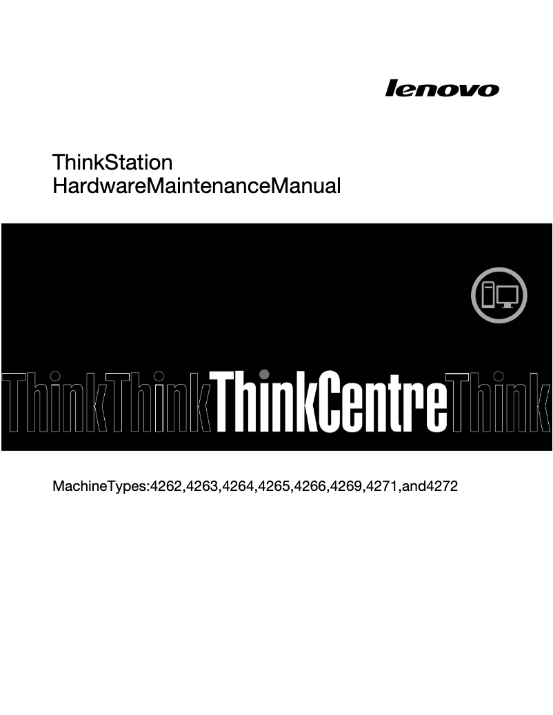 Page n°1 - Manuel utilisateur Lenovo ThinkStation C20