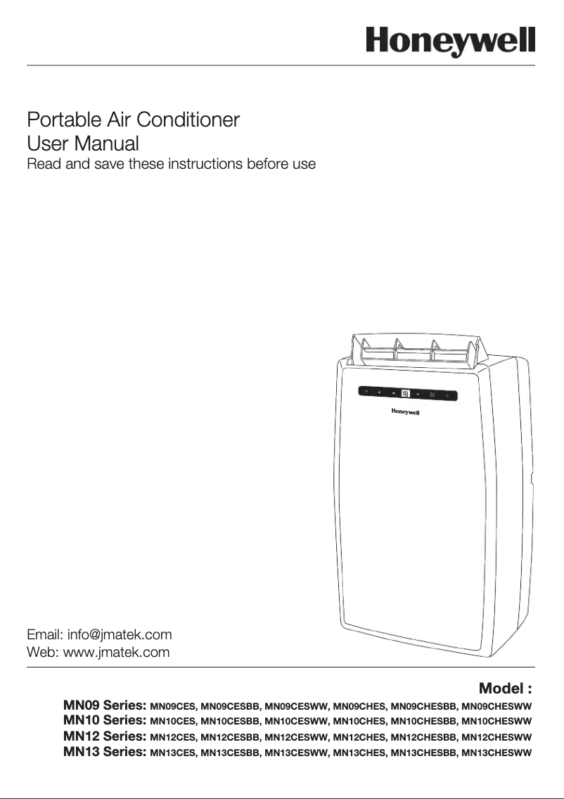 Página 1 del manual Manual de usuario Honeywell MN12CHES