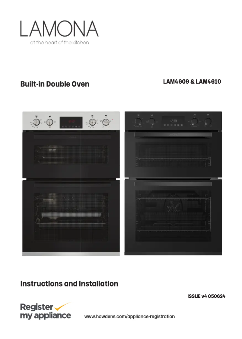 Page n°1 - Manuel utilisateur Lamona LAM4610