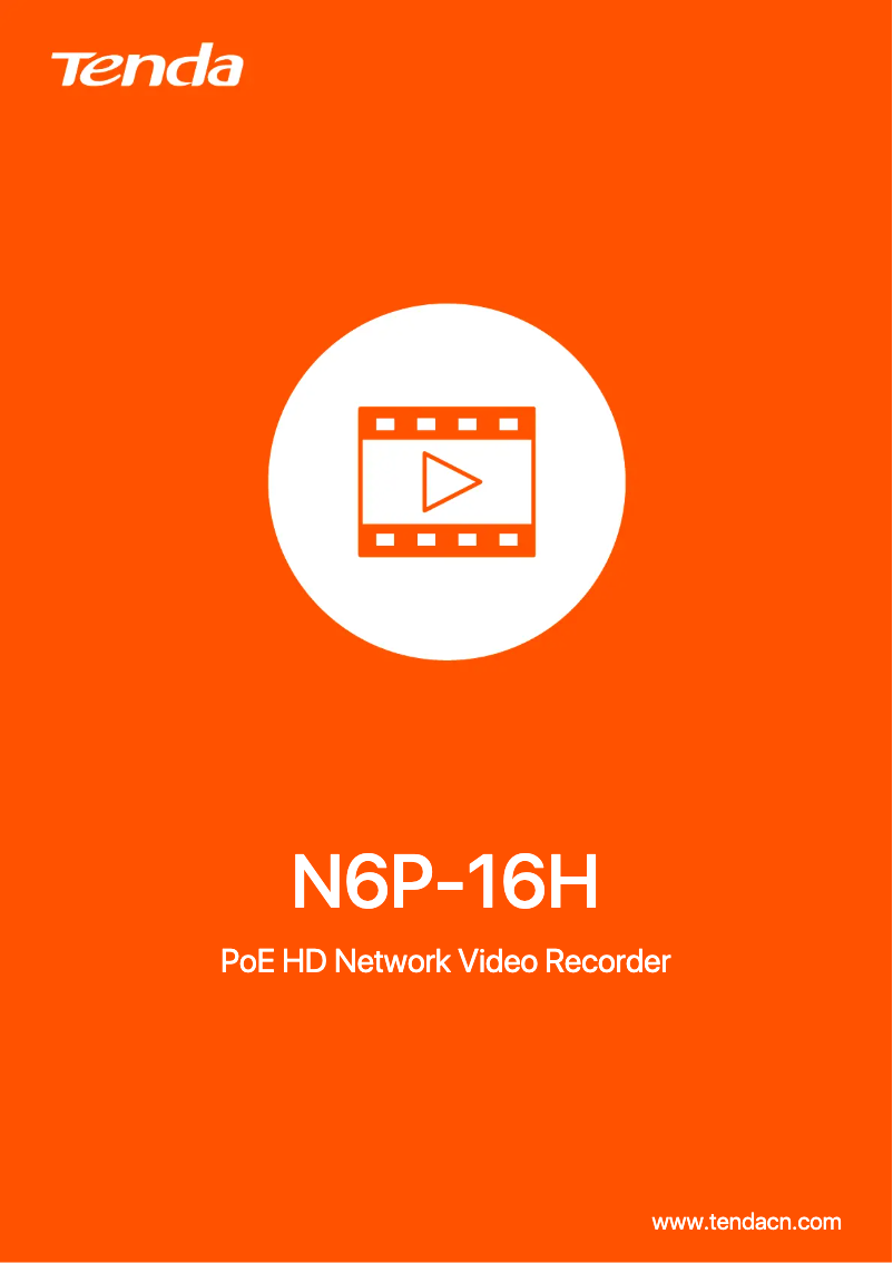 Page n°1 - Fiche technique Tenda N6P-16H