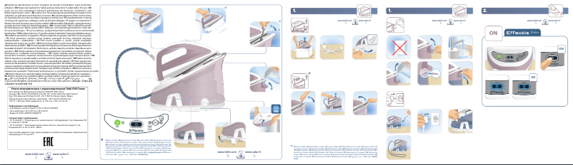 Page n°1 - Manuel utilisateur Tefal Effectis Easy GV6760
