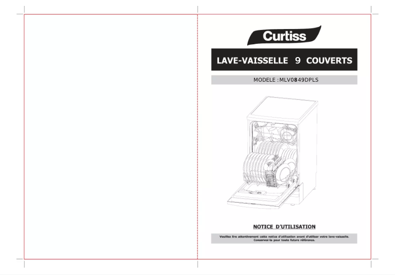 Image de la première page du manuel de l'appareil MLV 0849 DPLS