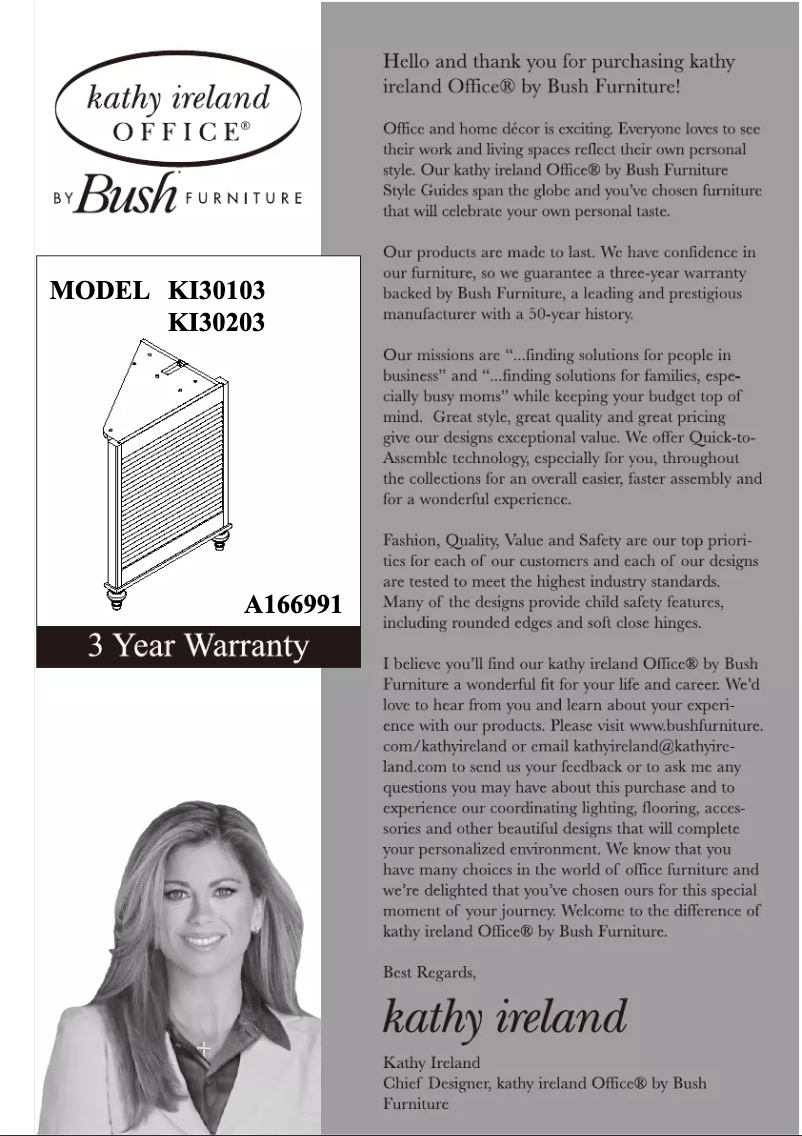 Page 1 de la notice Manuel utilisateur Bush Volcano Dusk KI30107-03
