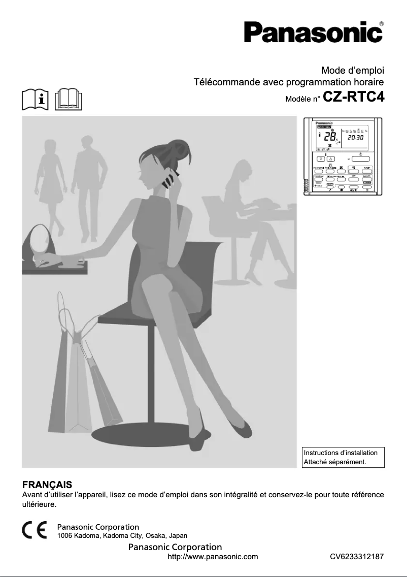 Página 1 del manual Manual de usuario Panasonic CZ-RTC4