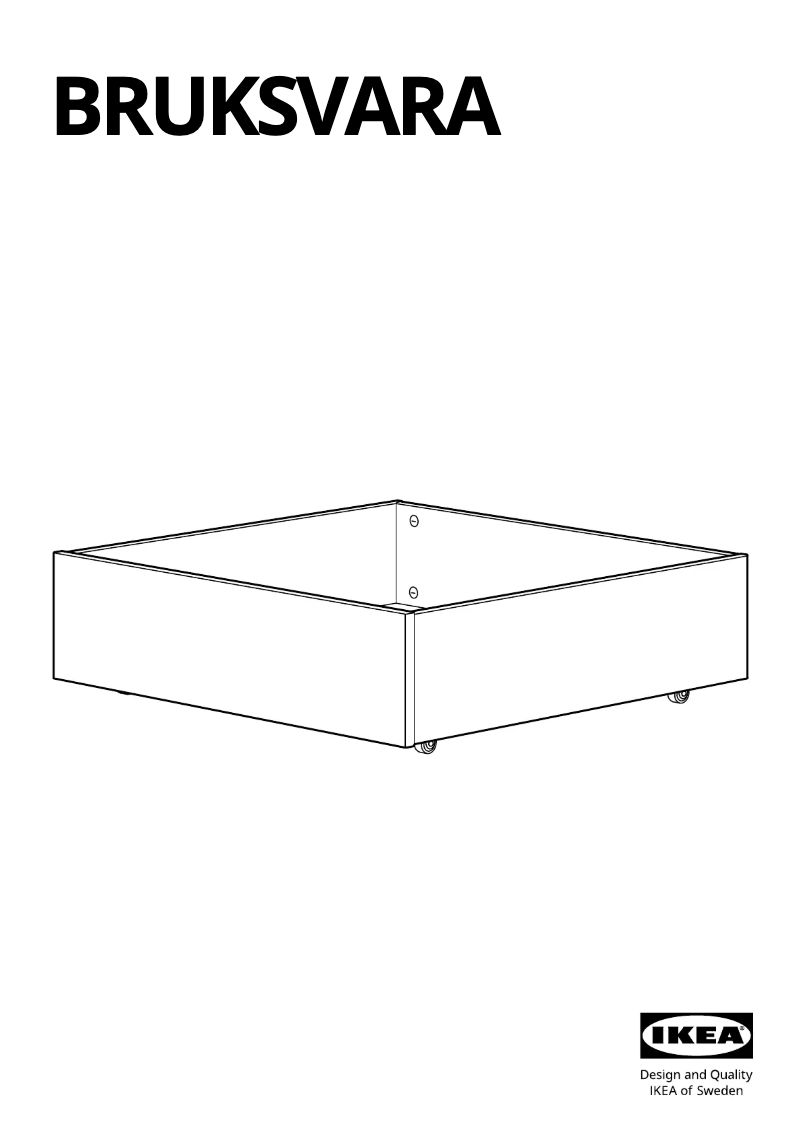 Image de la première page du manuel de l'appareil BRUKSVARA 605.560.39