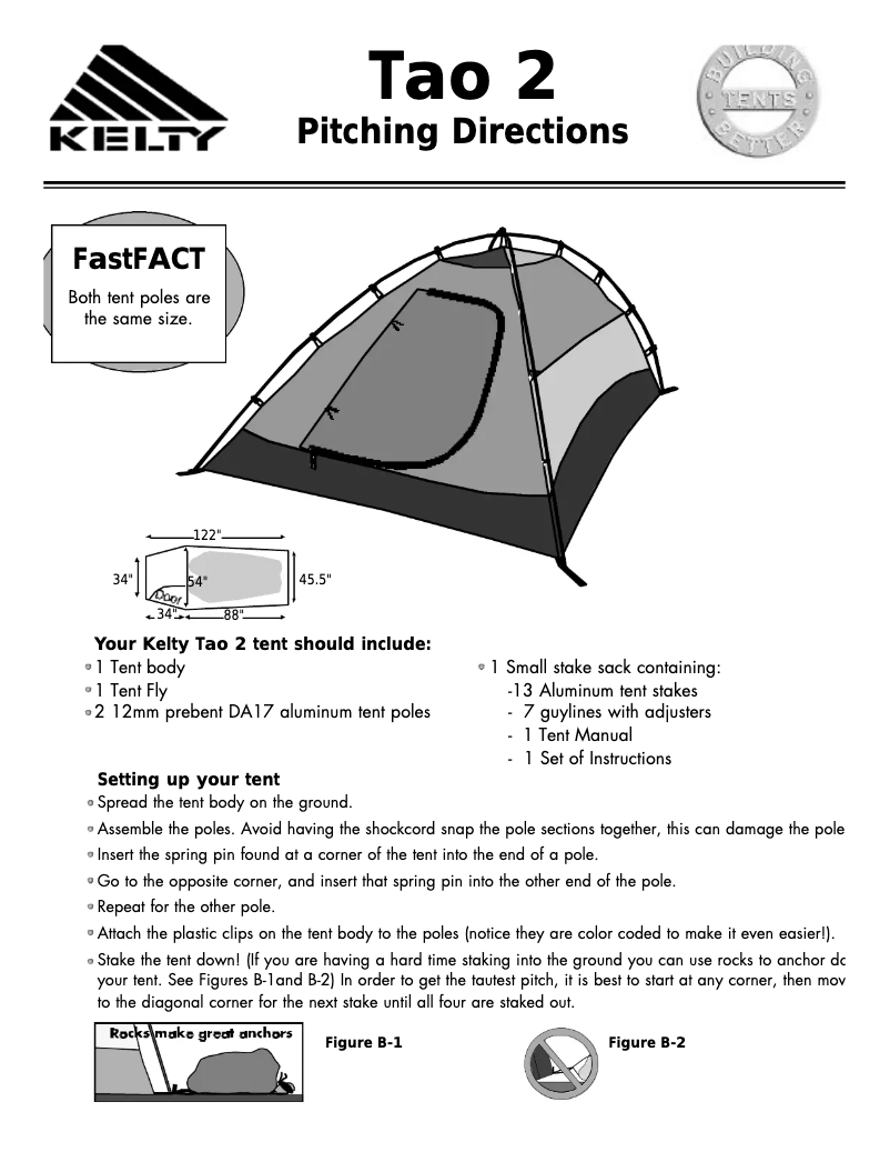 Image de la première page du manuel de l'appareil Tao 2