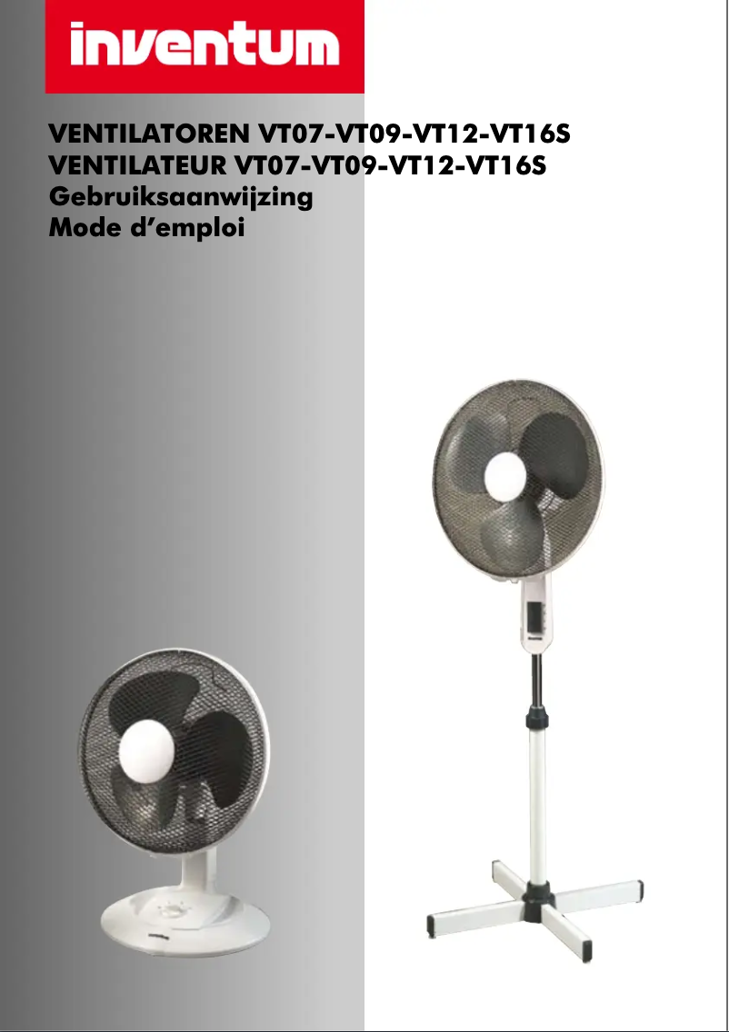 Image de la première page du manuel de l'appareil VT16S