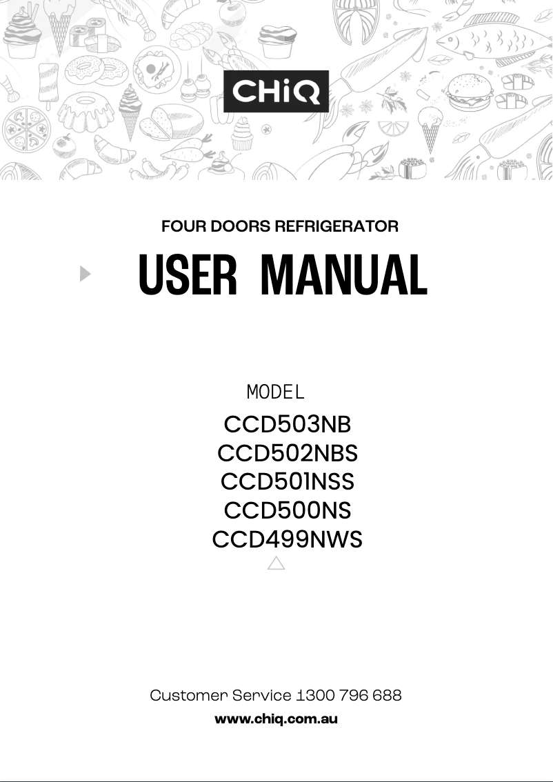 Imagen de la primera página del manual del dispositivo CCD500NS