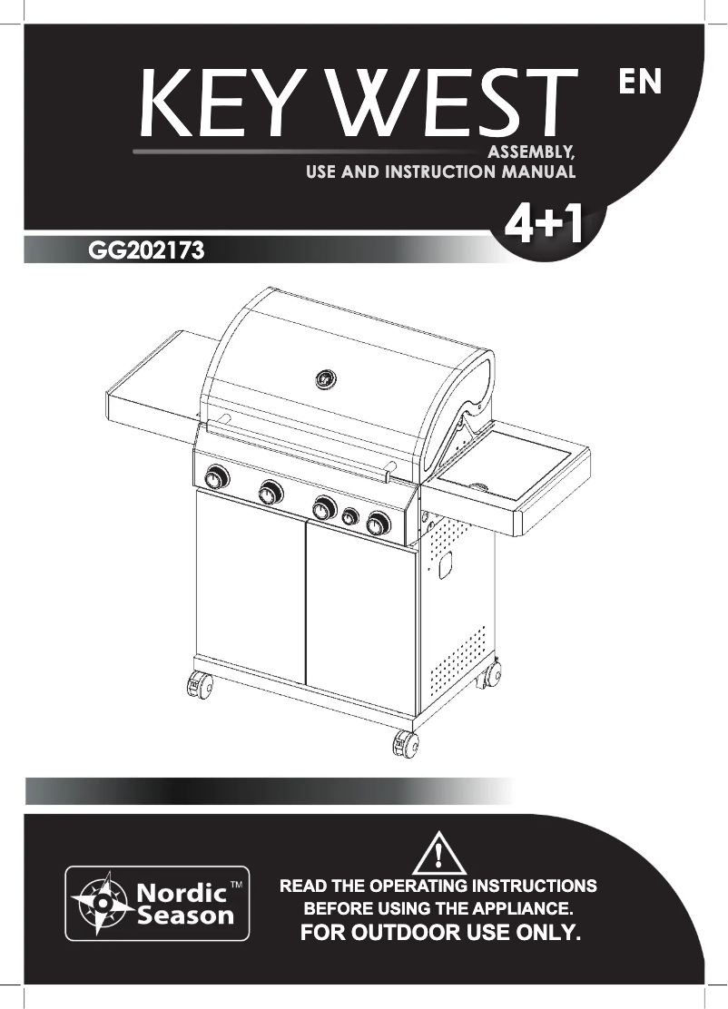 Página 1 del manual Manual de usuario Nordic Season Kay West GG202173