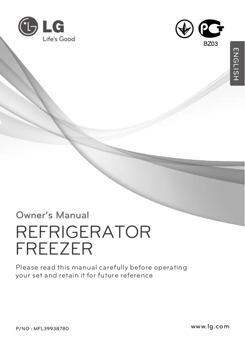 Page 1 of the manual User Manual LG GN-M562 YLQA