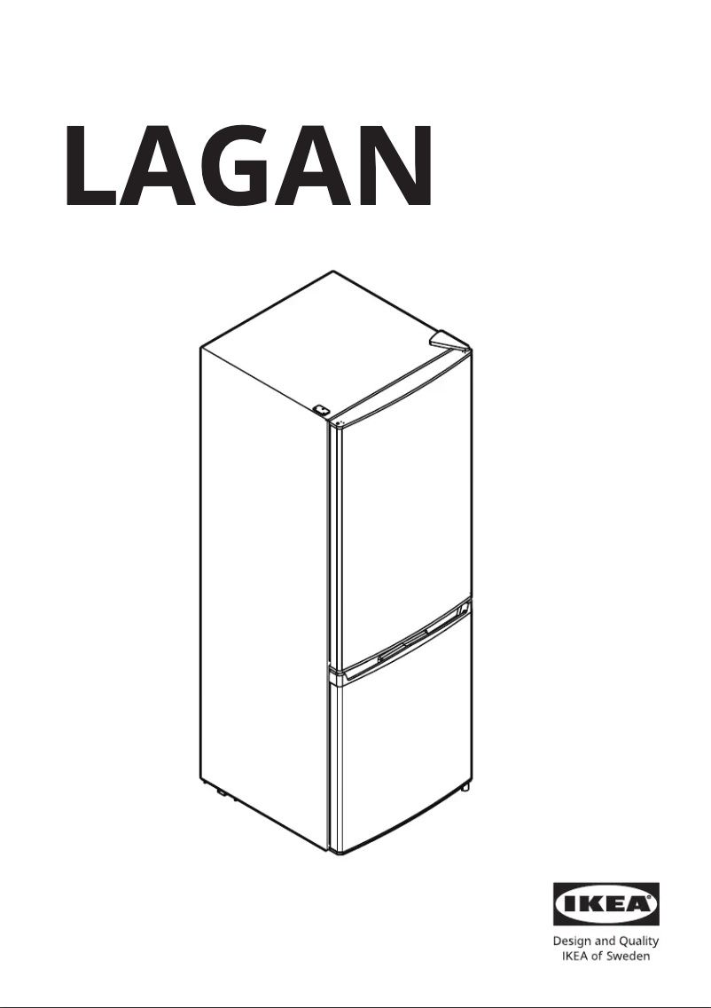 Image de la première page du manuel de l'appareil LAGAN 604.948.57