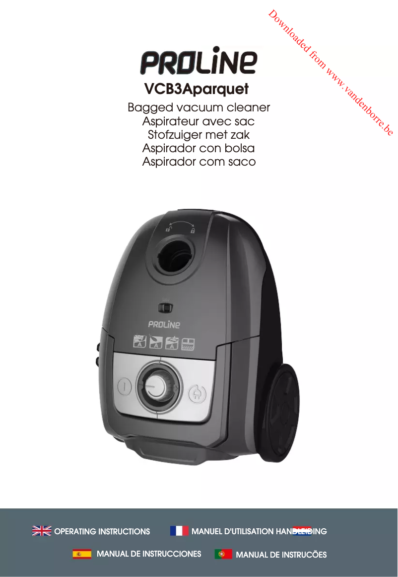 Image de la première page du manuel de l'appareil VCB3Aparquet