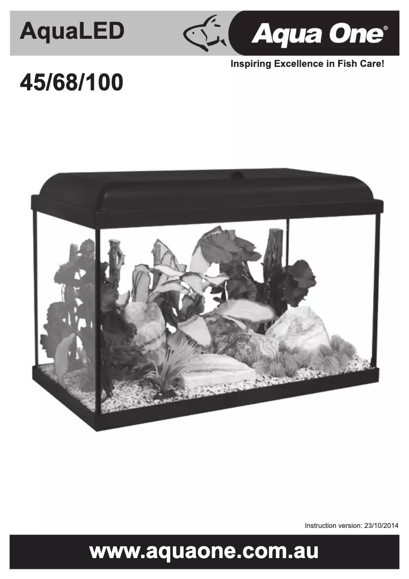 Página 1 del manual Manual de usuario Aqua One AquaLED 68