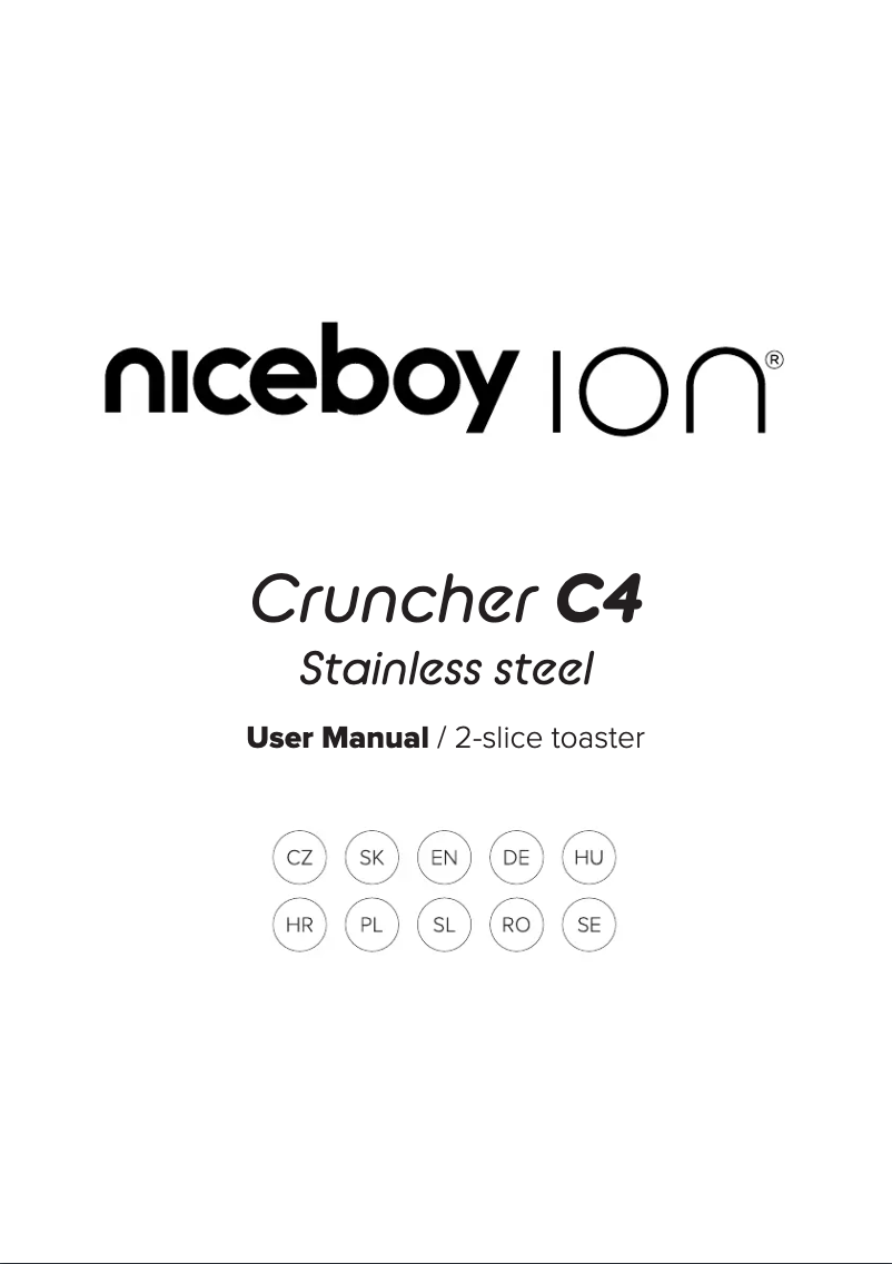 Page 1 de la notice Manuel utilisateur Niceboy ION Cruncher C4