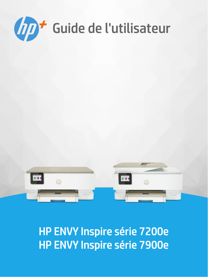Page n°1 - Manuel utilisateur HP ENVY Inspire 7224e