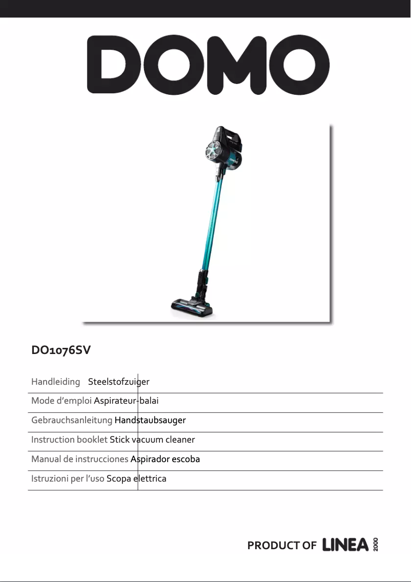 Page 1 de la notice Manuel utilisateur Domo DO1076SV