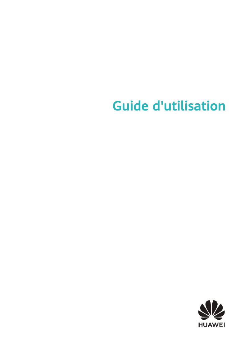 Page n°1 - Manuel utilisateur Huawei Display 23.8