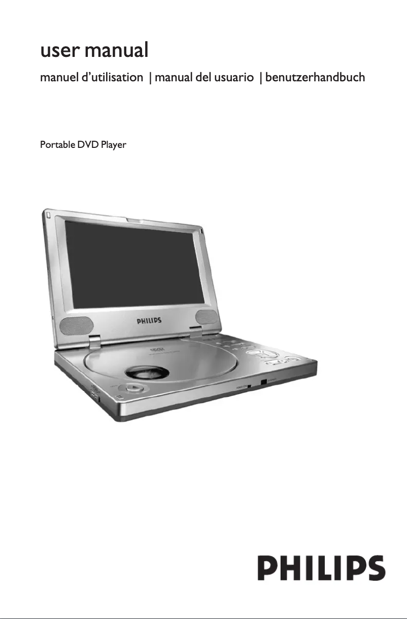 Page n°1 - Mode d'emploi Philips PET800