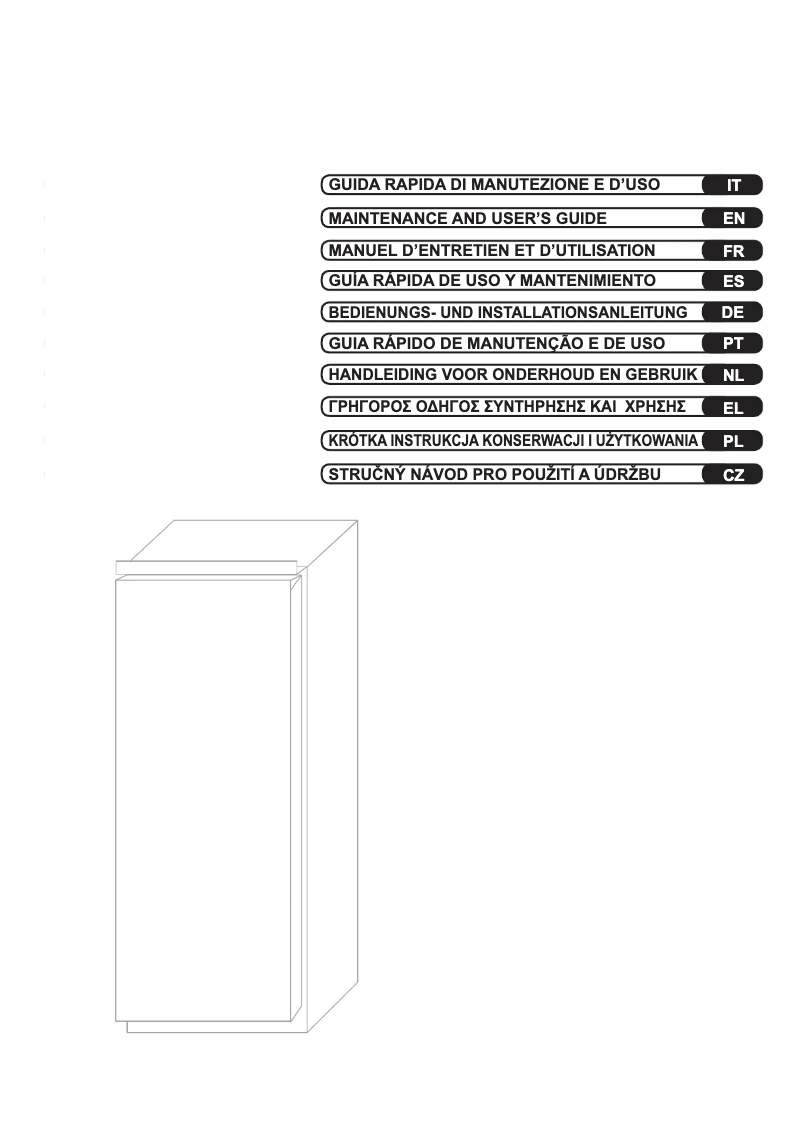 Page n°1 - Manuel utilisateur Candy CFBO 3580E/1