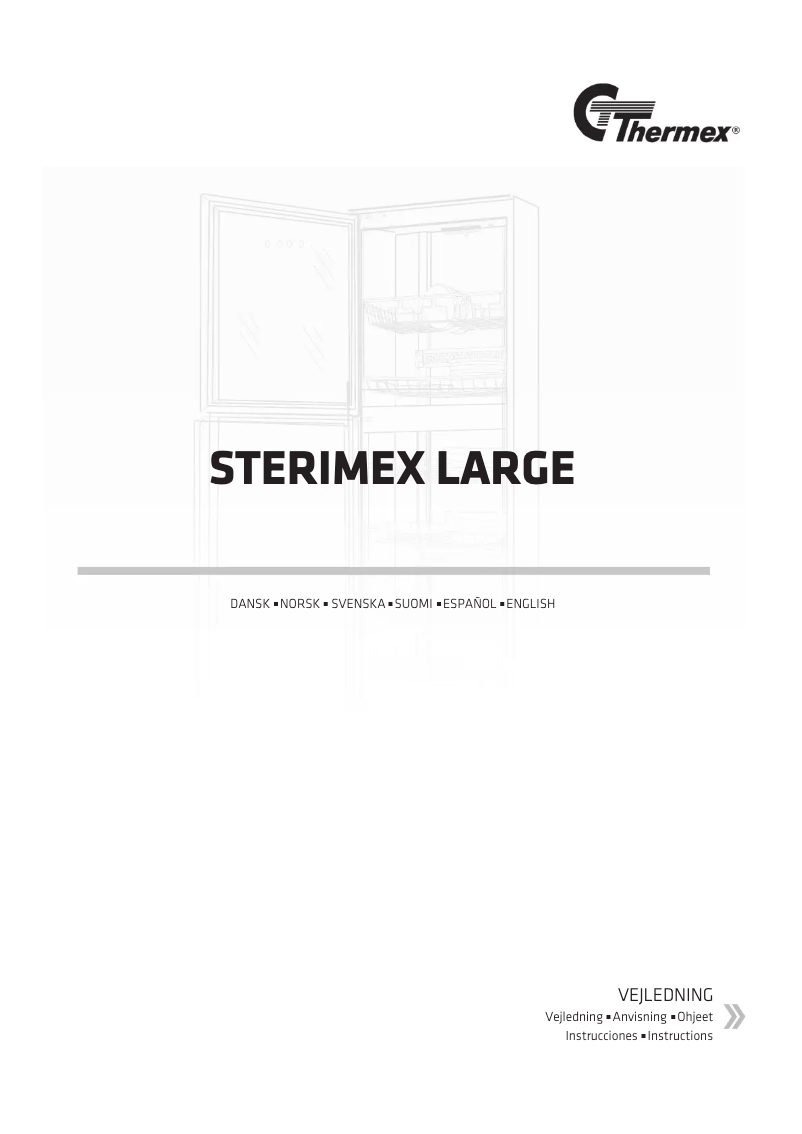 Image de la première page du manuel de l'appareil SteriMex