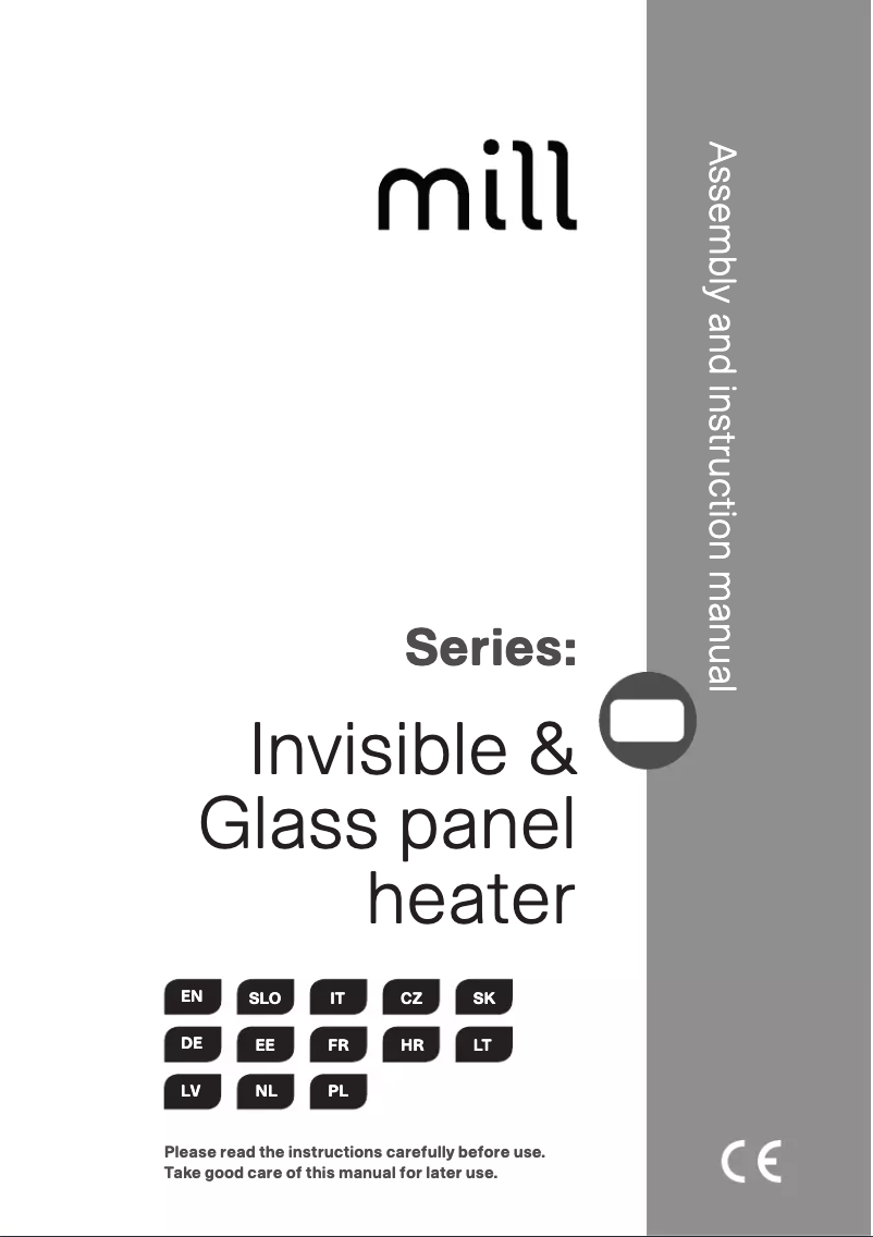 Page n°1 - Manuel utilisateur Mill MB250