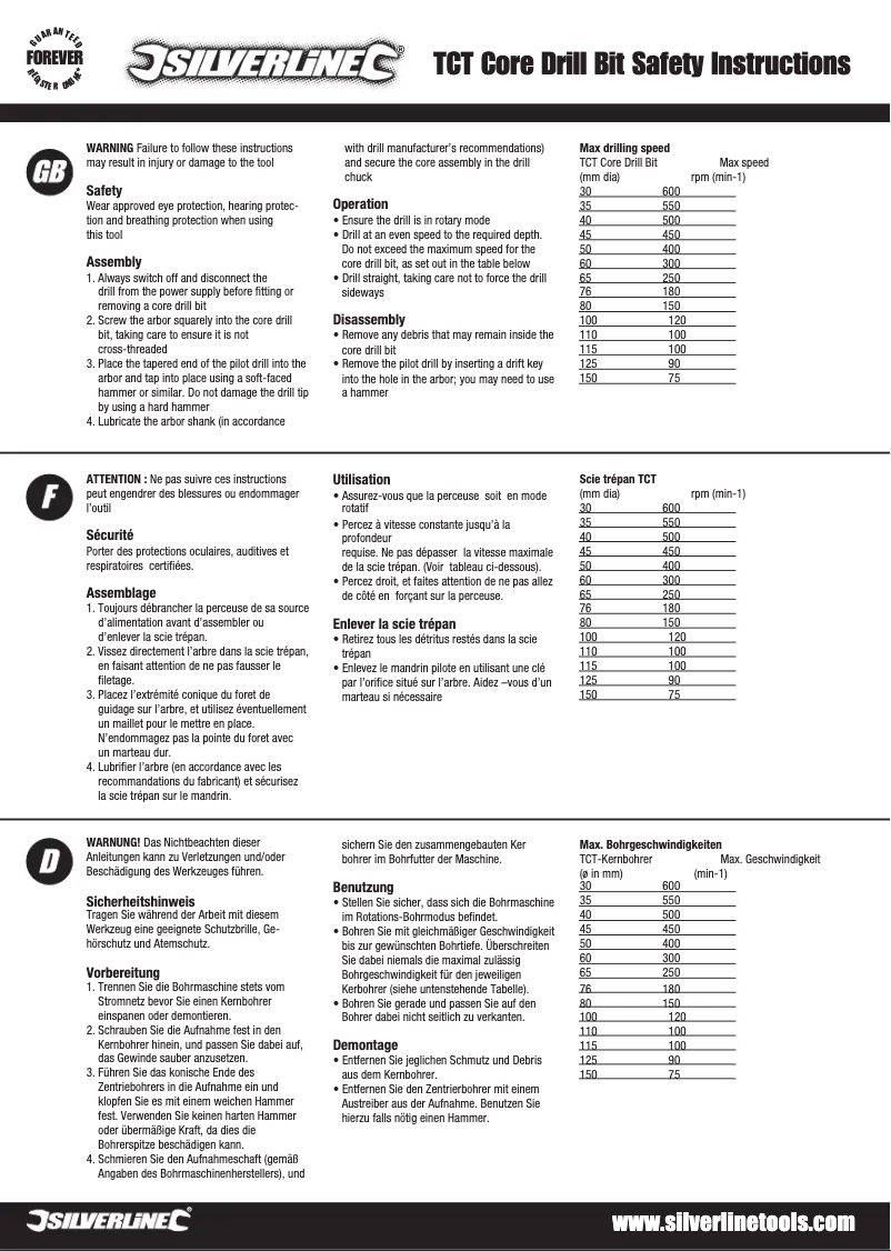 Página 1 del manual Manual de usuario Silverline 585485