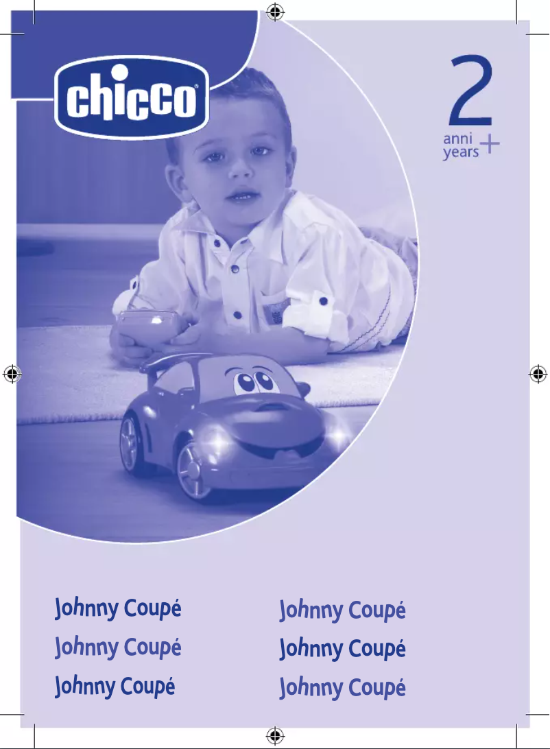 Page 1 de la notice Manuel utilisateur Chicco Johnny Coupe