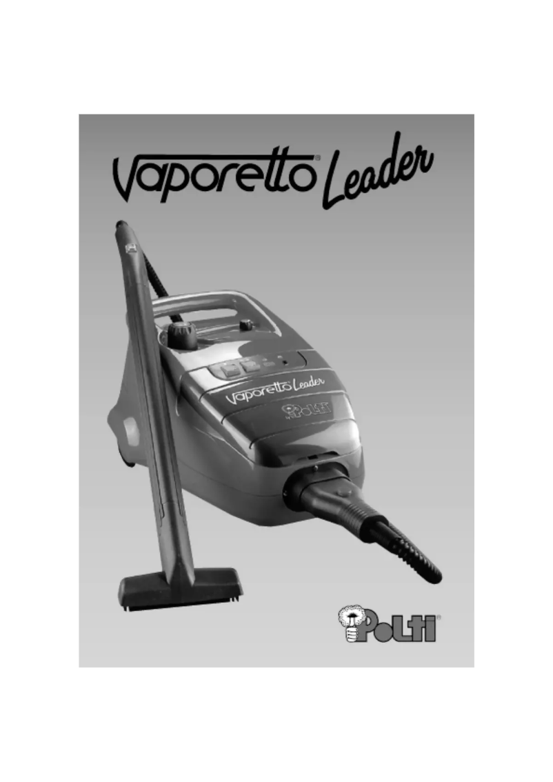 Page n°1 - Manuel utilisateur Polti Vaporetto Leader