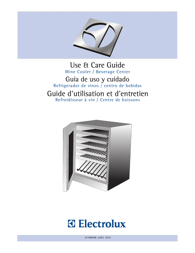 Page n°1 - Manuel utilisateur Electrolux EI24BC65GS