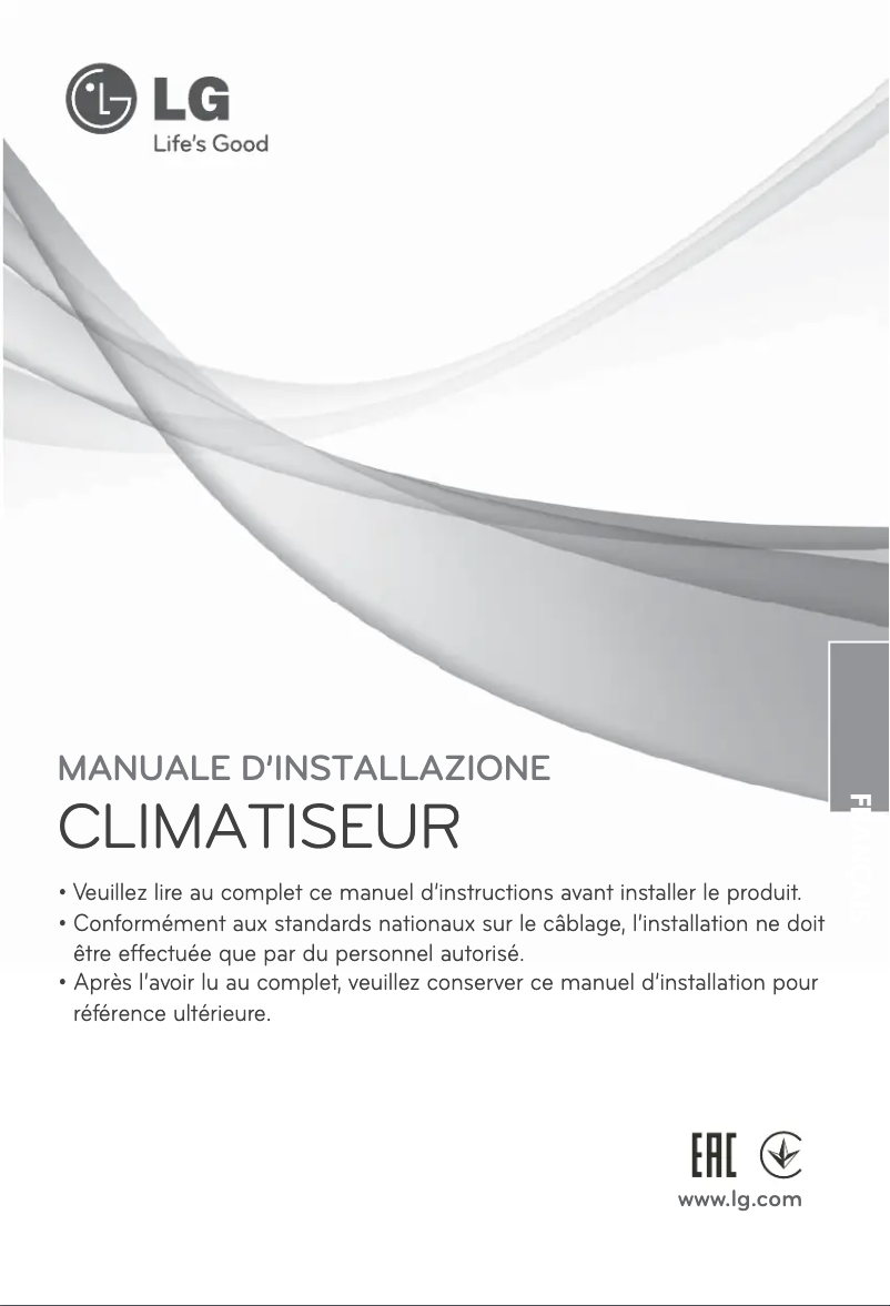 Página 1 del manual Manual de usuario LG UU37