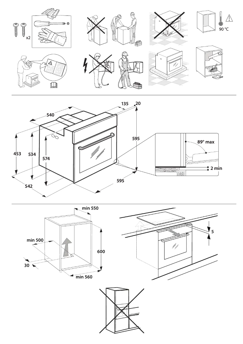 Página 1 del manual Instrucciones de seguridad Privileg PHVR6 NH5F IN