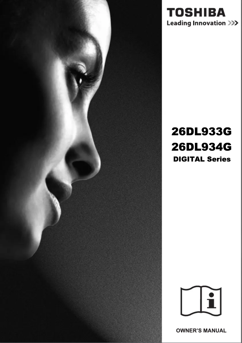 Imagen de la primera página del manual del dispositivo 26DL933G