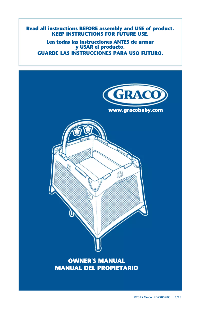 Page 1 de la notice Manuel utilisateur Graco Pack 'n Play Nimble Nook